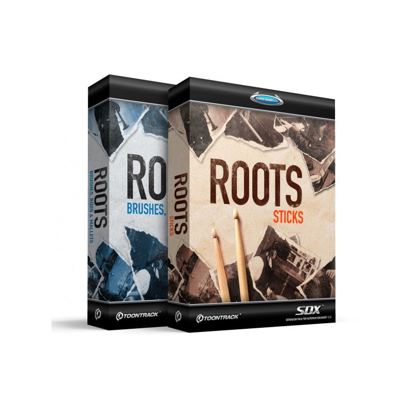 SDX Roots: Bundle Sticks + Brushes, Rods and Mallets (Codice)