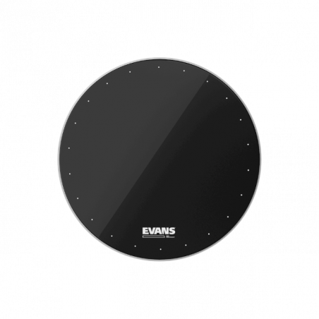 EVANS 22" EQ1 Black Bass Reso