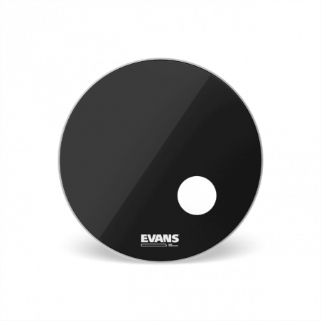 EVANS 24"  EQ3 Black Bass Reso