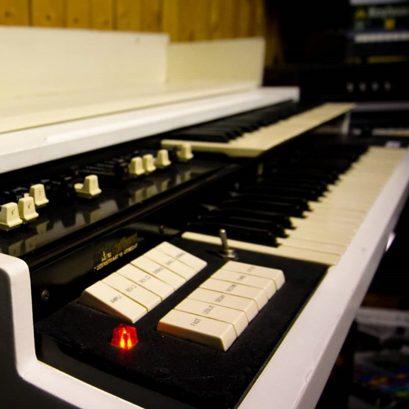 HAMMOND L100P ORGANO A 2 TASTIERE BIANCO