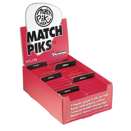 448R.73 Match Piks Nylon Medium Gray .73mm