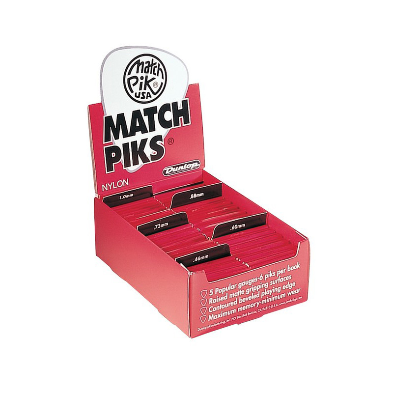 448R1.0 Match Piks Nylon Black 1.00mm