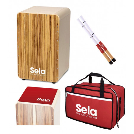 SELA 004A ZEBRANO CAJON SPECIAL BUNDLE