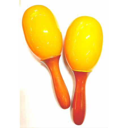 OYSTER MM2 COPPIA MARACAS GIALLE