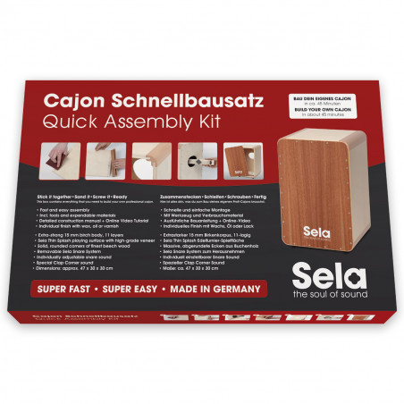 SELA SE 037 CAJON QUICK ASSEMBLY