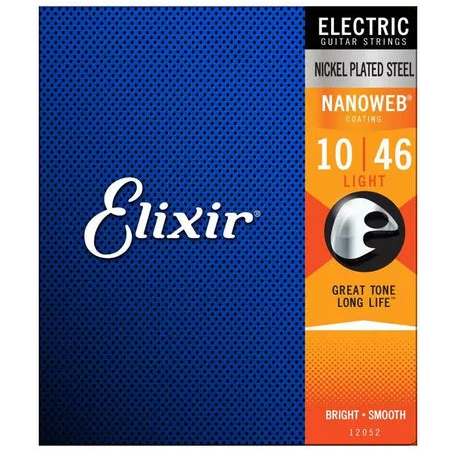 ELIXIR 12052 NANOWEB 10/46 LIGHT ELECTRIC GUITAR