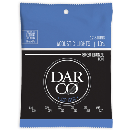 MARTIN D500 DARCO ACOUSTIC 12 STRINGS BRONZE- 10-47