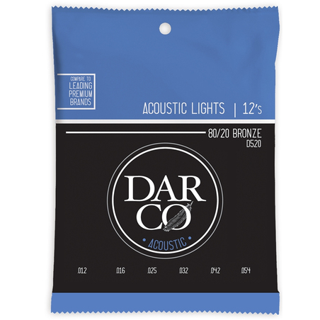MARTIN D520 DARCO ACOUSTIC STRINGS