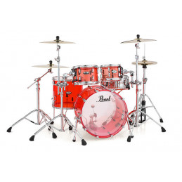 PEARL CRYSTAL BEAT 4 pz. solo fusti colore RUBY RED 731