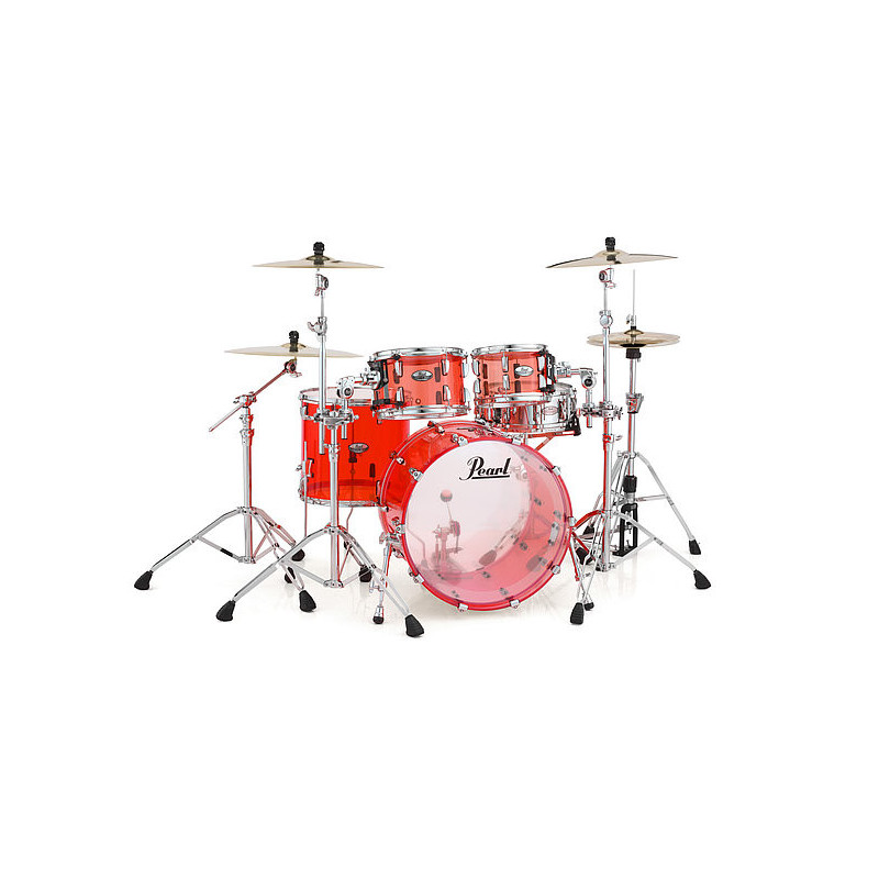 PEARL CRYSTAL BEAT 4 pz. solo fusti colore RUBY RED 731