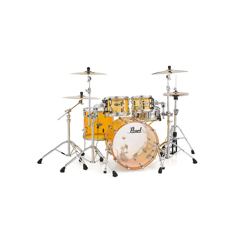 PEARL CRYSTAL BEAT 4 pz. solo fusti colore TANGERINE GLASS 732