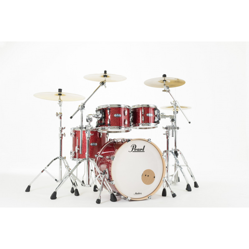 PEARL MASTER MAPLE COMPLETE - MCT- 4pz. solo fusti colore Inferno Red Sparkle