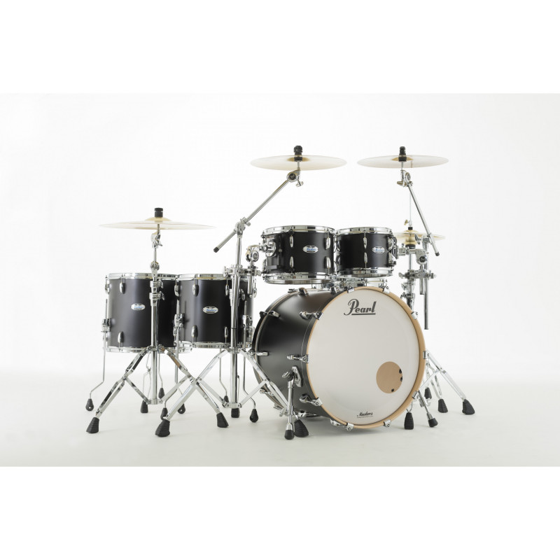 PEARL MASTER MAPLE COMPLETE -MCT- 5pz. solo fusti colore MATTE CAVIAR BLACK 339