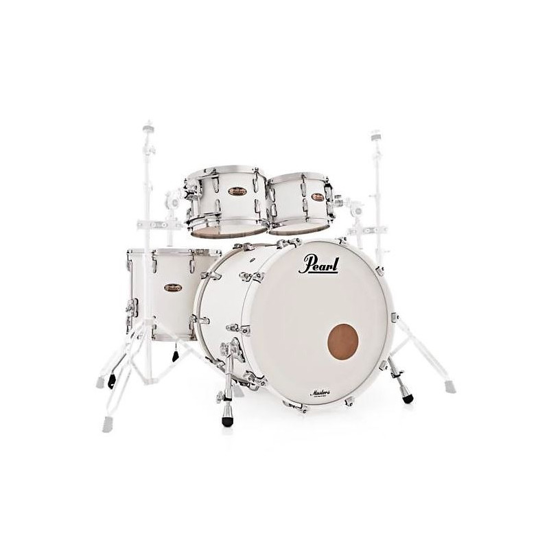 PEARL MASTERS RESERVE MAPLE MRV 4pz. cassa 22" colore MATTE WHITE 353