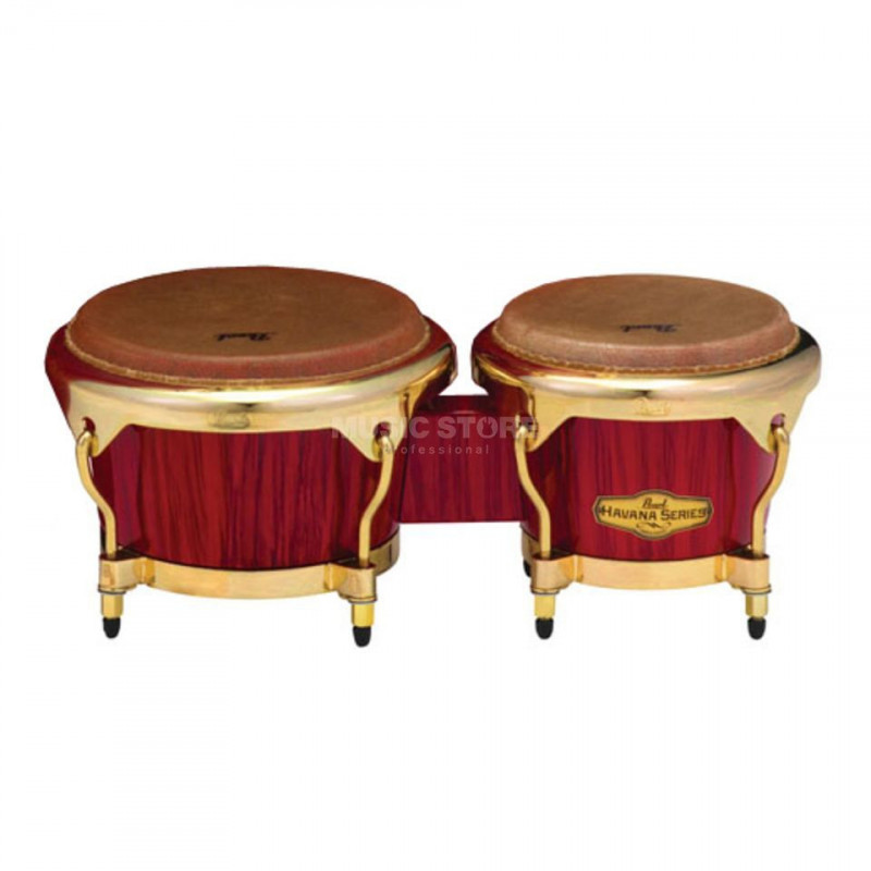 Big Belly Havana Bongos 7" + 9", Red Tiger Stripe