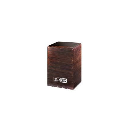BOOM BOX Fiberglass Cajon with Ported Chamber for Super-Low Bass, 643 Burgundy Mix, 30,5x30,5x48cm