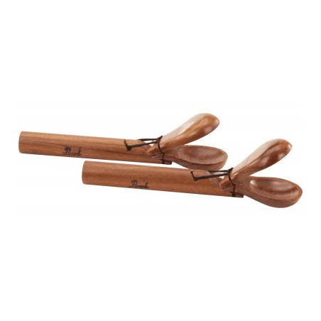 Castanets with bag - Long Handles - Handles can be used as claves