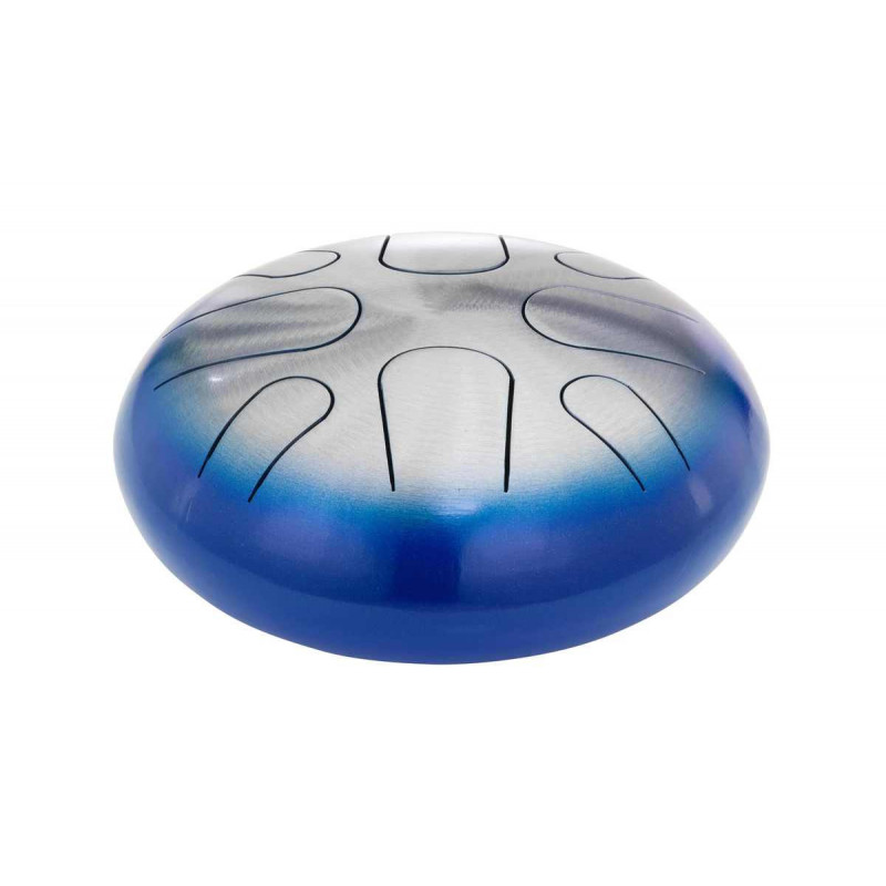 METAL SPIRIT TONGUE DRUM G MAJOR, col.687 NATURAL BLUE FADE