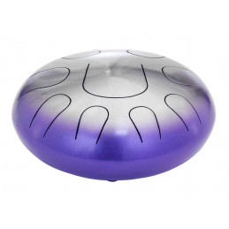 METAL SPIRIT TONGUE DRUM C AKE BONO, col.692 NATURAL PURPLE FADE
