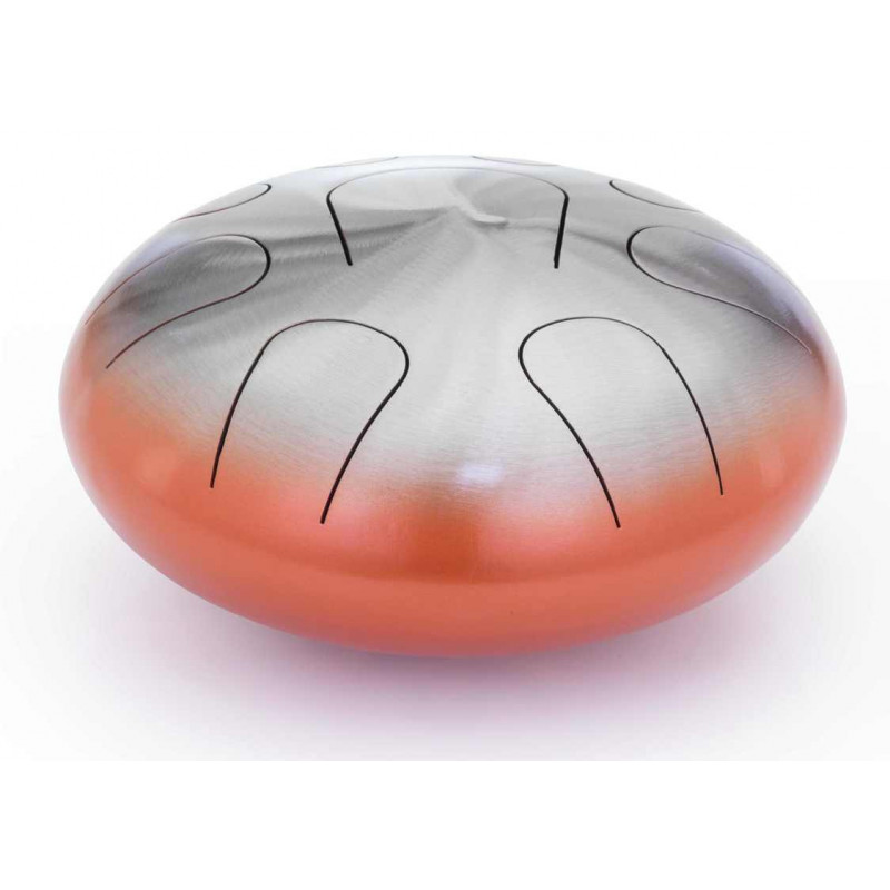 METAL SPIRIT TONGUE DRUM C LYDIAN, col.690 NATURAL ORANGE FADE