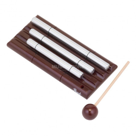 SPRIT CHIMES W/MOUNT & MALLET (BROWN FINISH)