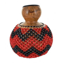 Traditional Natural Gourd Shekere - Segundo (medium)
