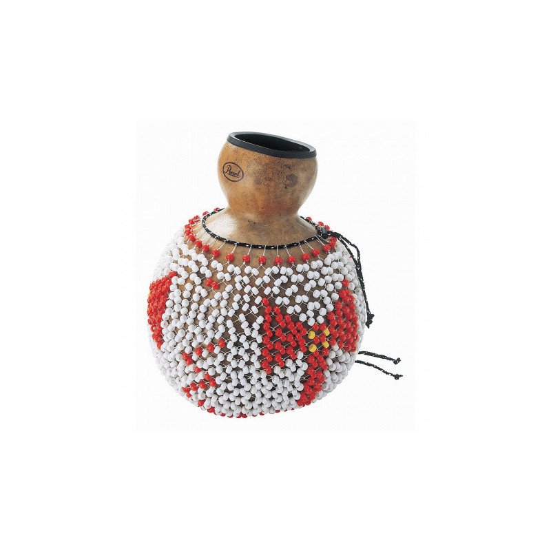 Traditional Natural Gourd Shekere - Caja (large)