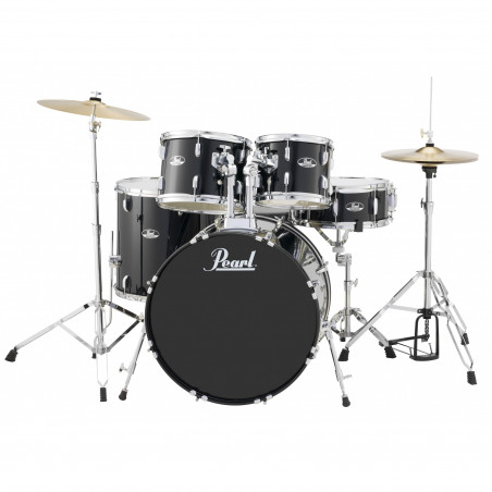 PEARL ROADSHOW 5pz cassa 18" + hardware e piatti colore JET BLACK 31