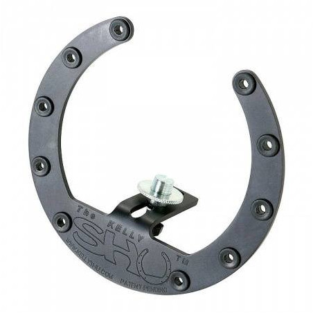 Kelly SHU Pro Kick Drum Microphone Mount Silver