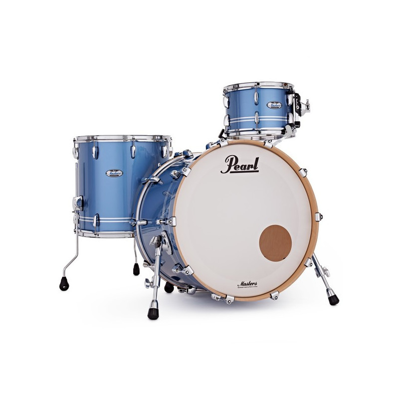 PEARL MASTER MAPLE COMPLETE -MCT- 3pz solo fusti Chrome contrail 837