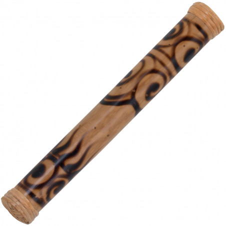 Bamboo Rainstick 16" w/Burned Finish