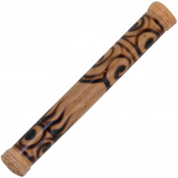 Bamboo Rainstick 24" w/Burned Finish