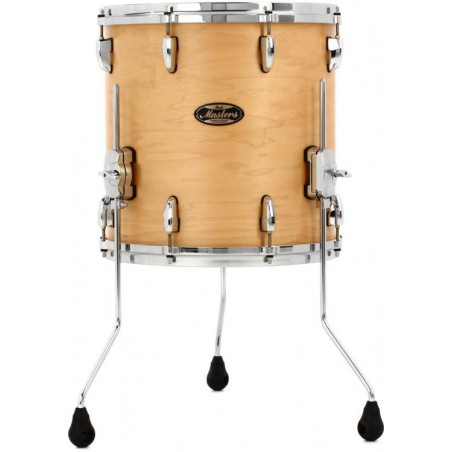 Pearl Masters Maple Gum 14 X 14 FLOOR TOM Hand Rubbed Natural Maple