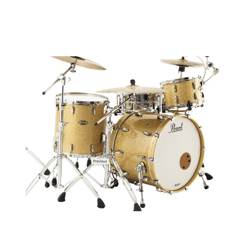 PEARL MASTERS MRV 3pz cassa 22" colore BOMBAY GOLD SPARKLE 347