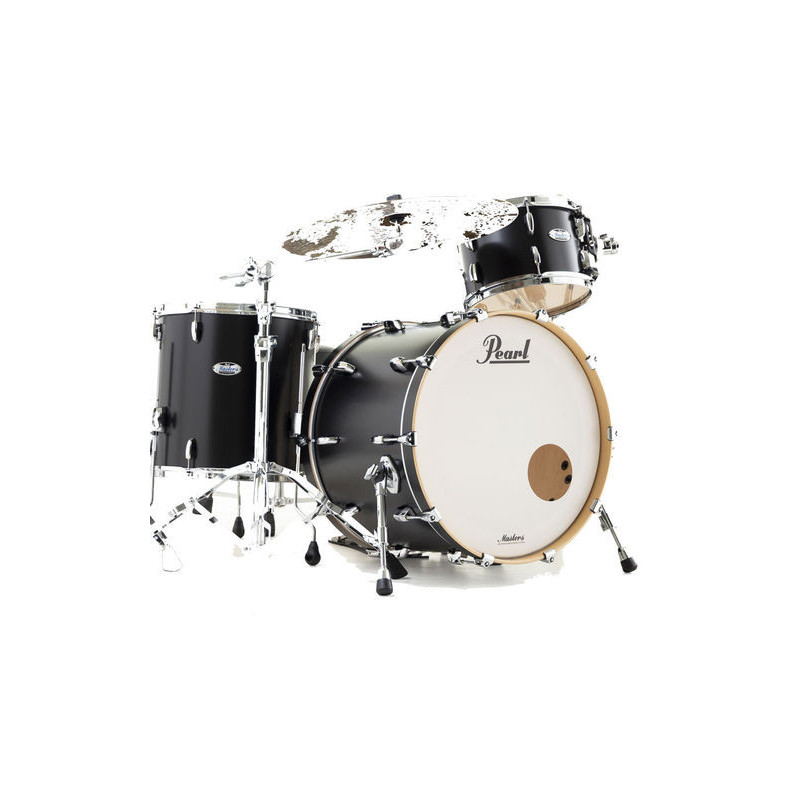 PEARL MASTER MAPLE COMPLETE -MCT- 3pz solo fusti MATTE CAVIAR BLACK 339