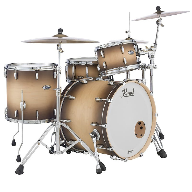 PEARL MASTER MAPLE COMPLETE -MCT- 3pz solo fusti SATIN NATURAL BURST 351