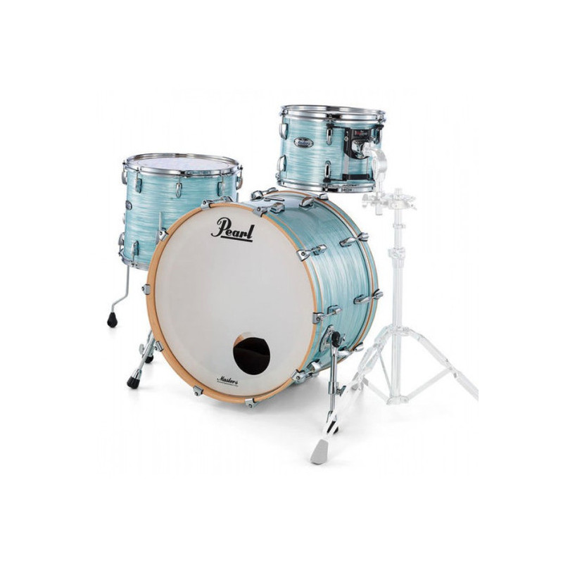 PEARL MASTER MAPLE COMPLETE -MCT- 3pz solo fusti ICE BLUE OYSTER 414