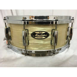 Pearl Masters Maple Gum 14 X 5.5 SNARE DRUM Platinum Gold Oyster 453
