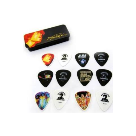DUNLOP HENDRIX ELECTRIC LADYLAND 12 PICKS HEAVY