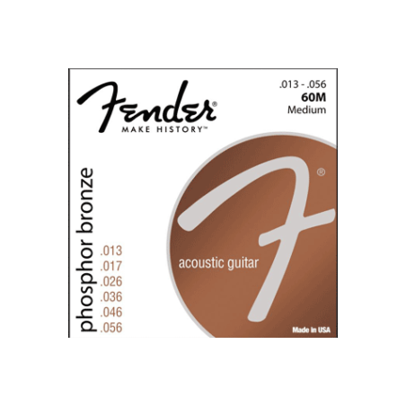 FENDER 60M MUTA PHOSP.BRONZE 13/56 MEDIUM