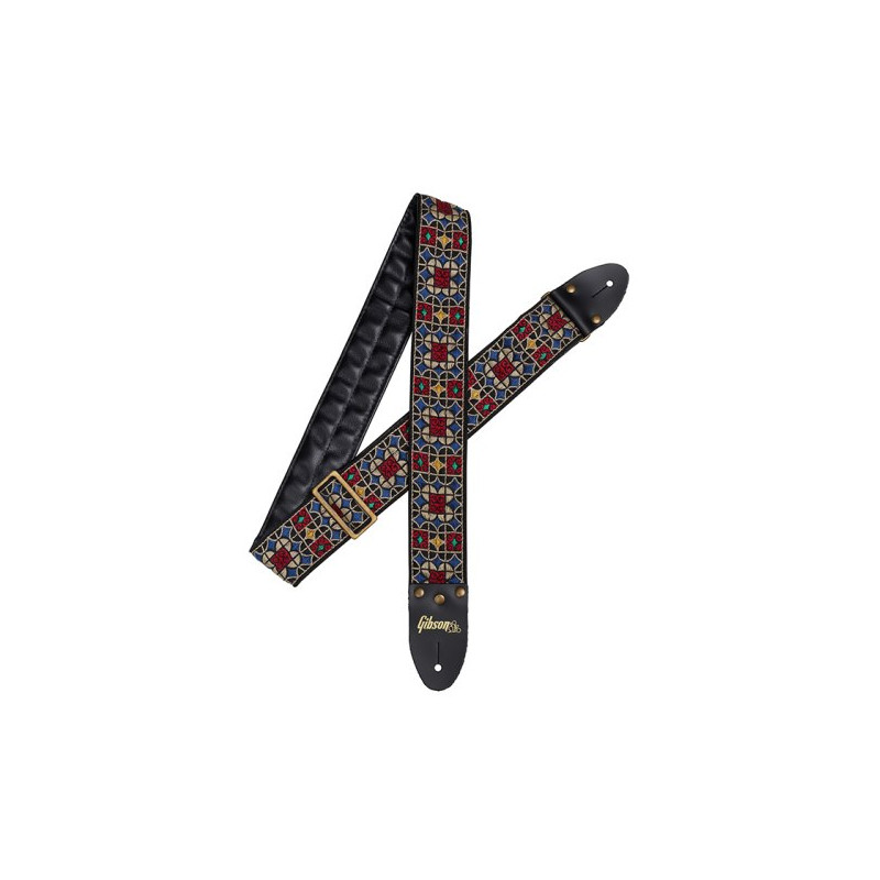 GIBSON ASVS-MOS THE MOSAIC GUITAR STRAP 2"
