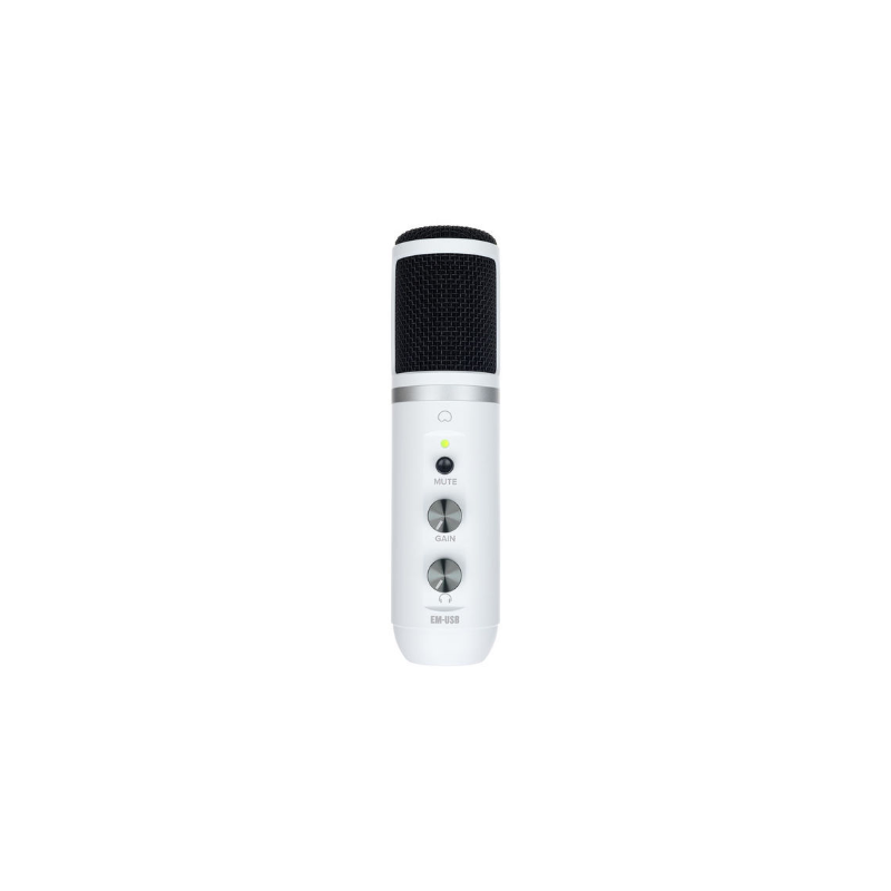 MACKIE EM-USB WHITE MICROFONO CARDIOIDE CONDENSATORE USB