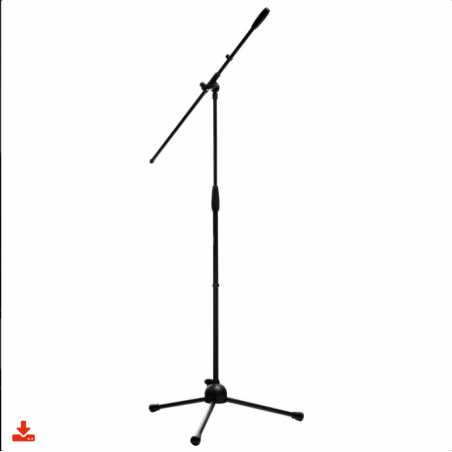 PROEL RSM180 - Asta a giraffa per microfono, con base tripoide in nylon.