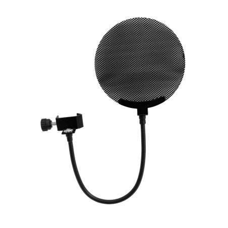 OMNITRONIC Microphone-Pop Filter metal -  black