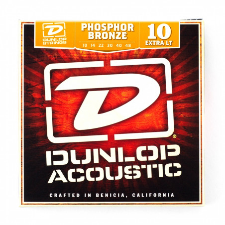 DAP1048 Acoustic Phosphor Bronze, Extra Light Set/6
