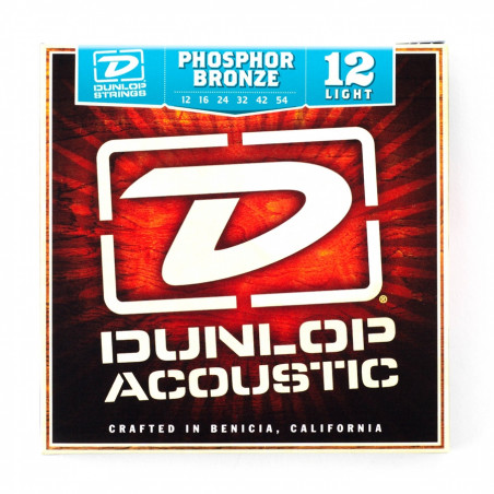 DAP1254 Acoustic Phosphor Bronze, Light Set/6