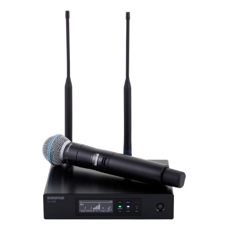 SHURE QLXD24/Beta58 G51 DIGITAL UHF WIRELESS SYSTEM - G51(470-534MHz)