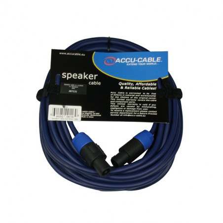 ACCU-CABLE SP225/5 SPEAKER CABLE SPEAKON 2P 2X2,5MM 5M