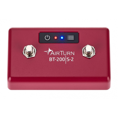 AIRTURN BT200S-2 WIRELESS MIDI CONTROLLER - PAGE TURNER AND LIGHT CONTROLLER