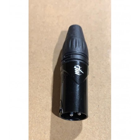 MPGEAR PX-002 CONNETTORE XLR 3 MASCHIO - BLACK